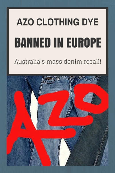 Toxic AZO Dye Found In Popular Clothing Brands.