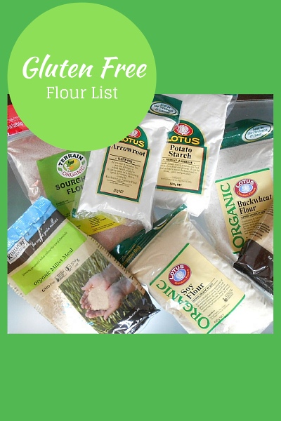 A Comprehensive Guide To Gluten Free Flours