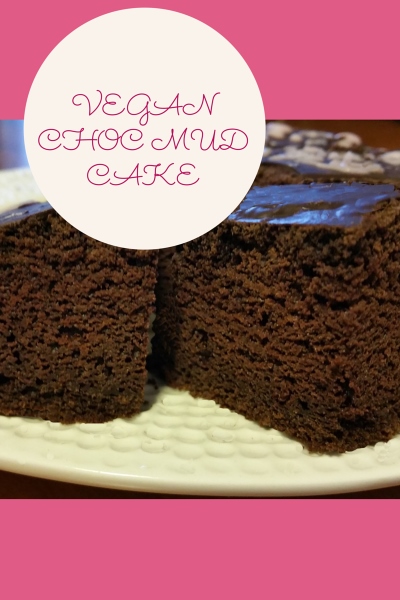 Easy Vegan Chocolate Mud Cake