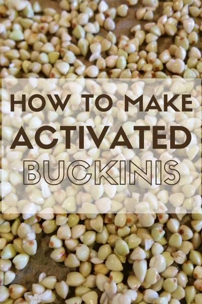 How To Make Activated Buckinis