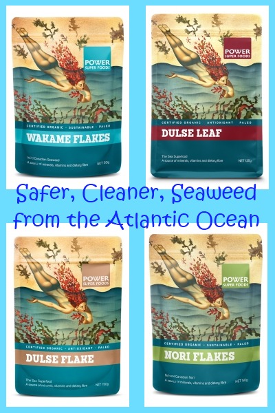 Safe Seaweed Products From Clean Ocean Areas By Power Super Foods