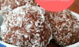 FODMAP friendly Cacao Bliss Ball Recipe
