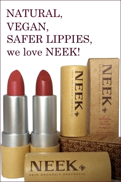 Neek vegan and 100% natural lipsticks