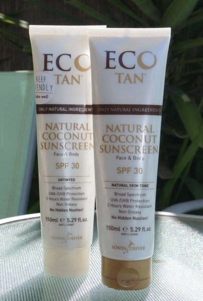 Eco Tan Natural Coconut Sunscreen Product Review