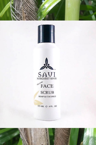 Savi Organic Hemp and Coconut Facial Scrub